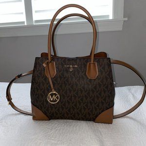 MICHAEL Michael Kors Mercer Gallery Center Zip Medium Tote Bag